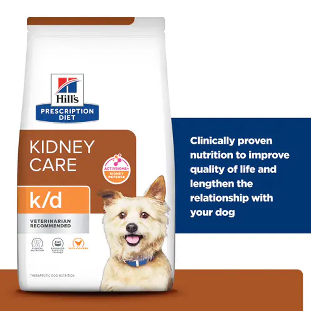 Hill's Prescription Diet k/d Kidney Care with Chicken Dry Dog Food
