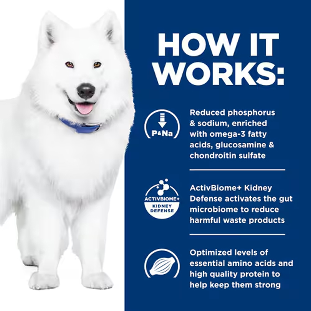 Hill's Prescription Diet k/d Kidney + j/d Mobility Care Chicken Flavour Dry Dog Food