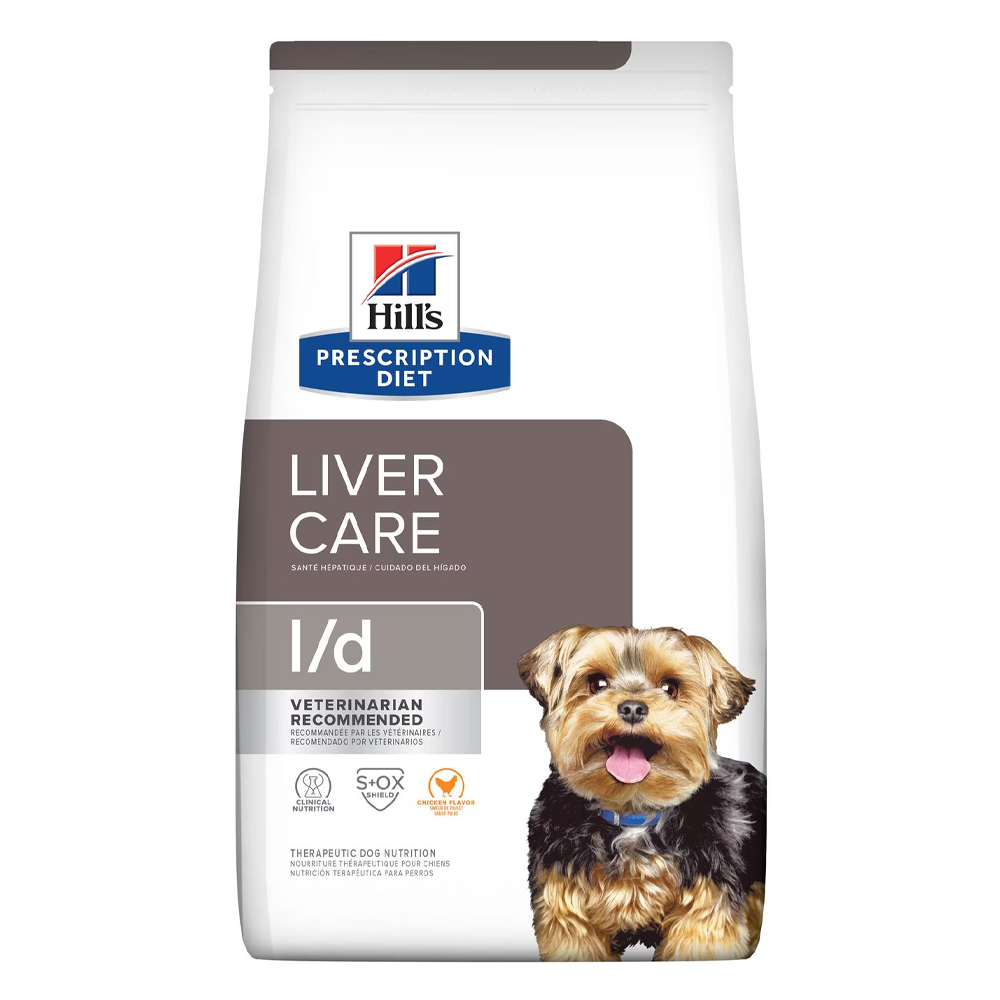 Hill's Prescription Diet L/D Liver Care Chicken Flavour Dry Dog Food  7.98 Kg