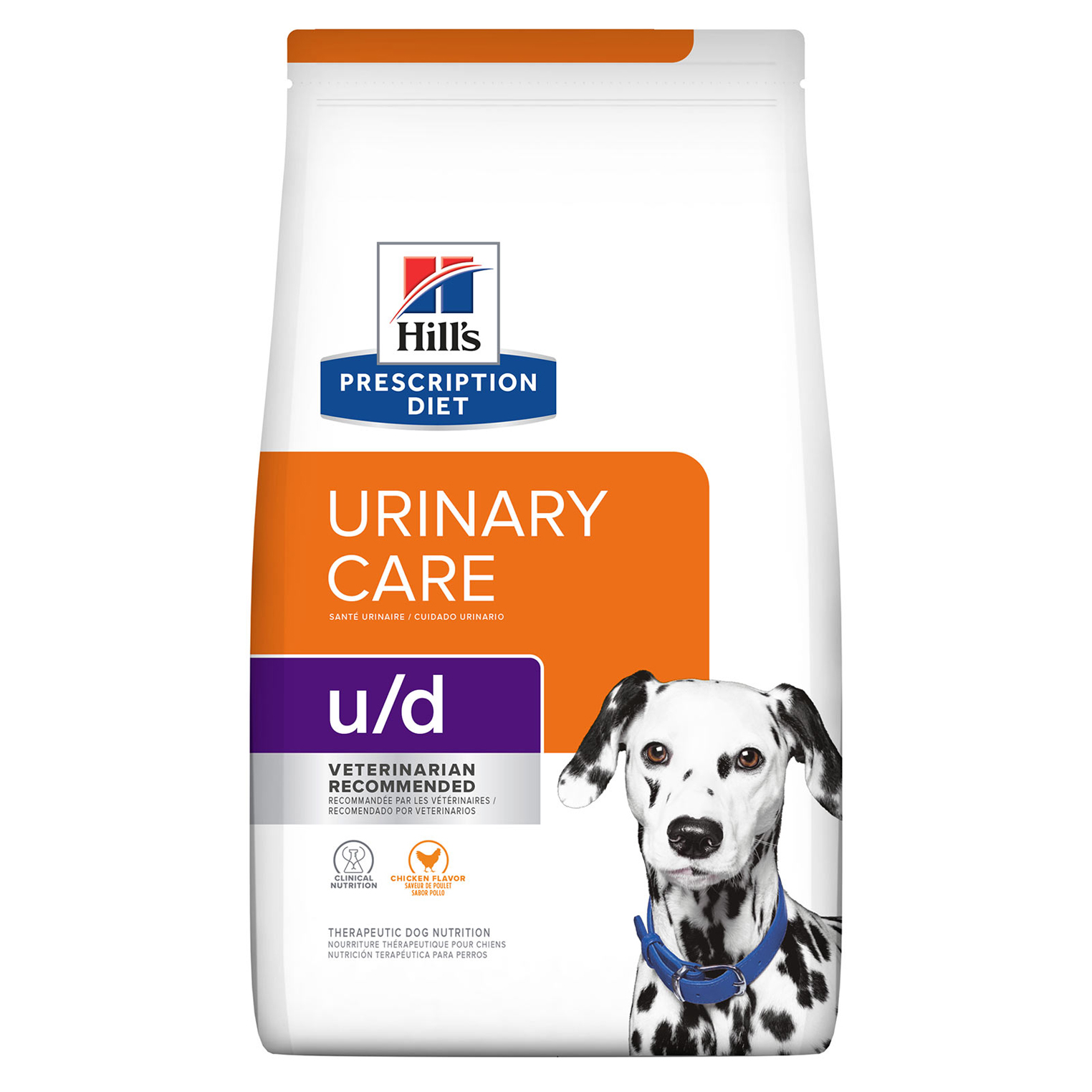 Hill's Prescription Diet u/d Urinary Care Chicken Flavour Dry Dog Food