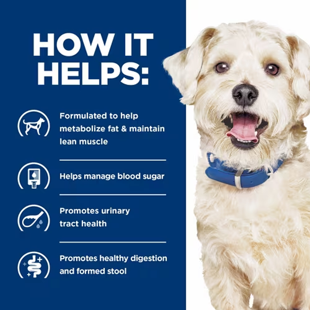 Hill's Prescription Diet w/d Multi-Benefit Chicken Flavour Dry Dog Food
