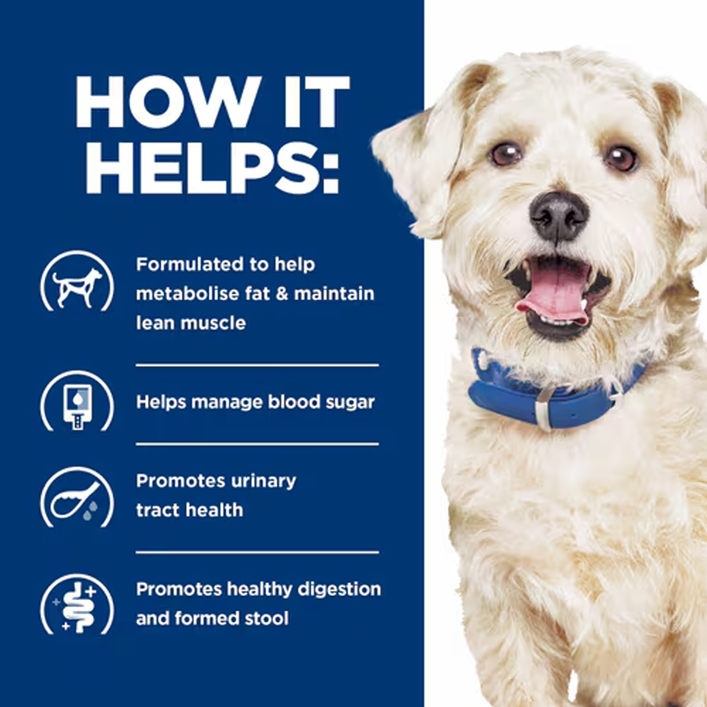 Hill's Prescription Diet w/d Multi-Benefit with Chicken Wet Dog Food 370gm