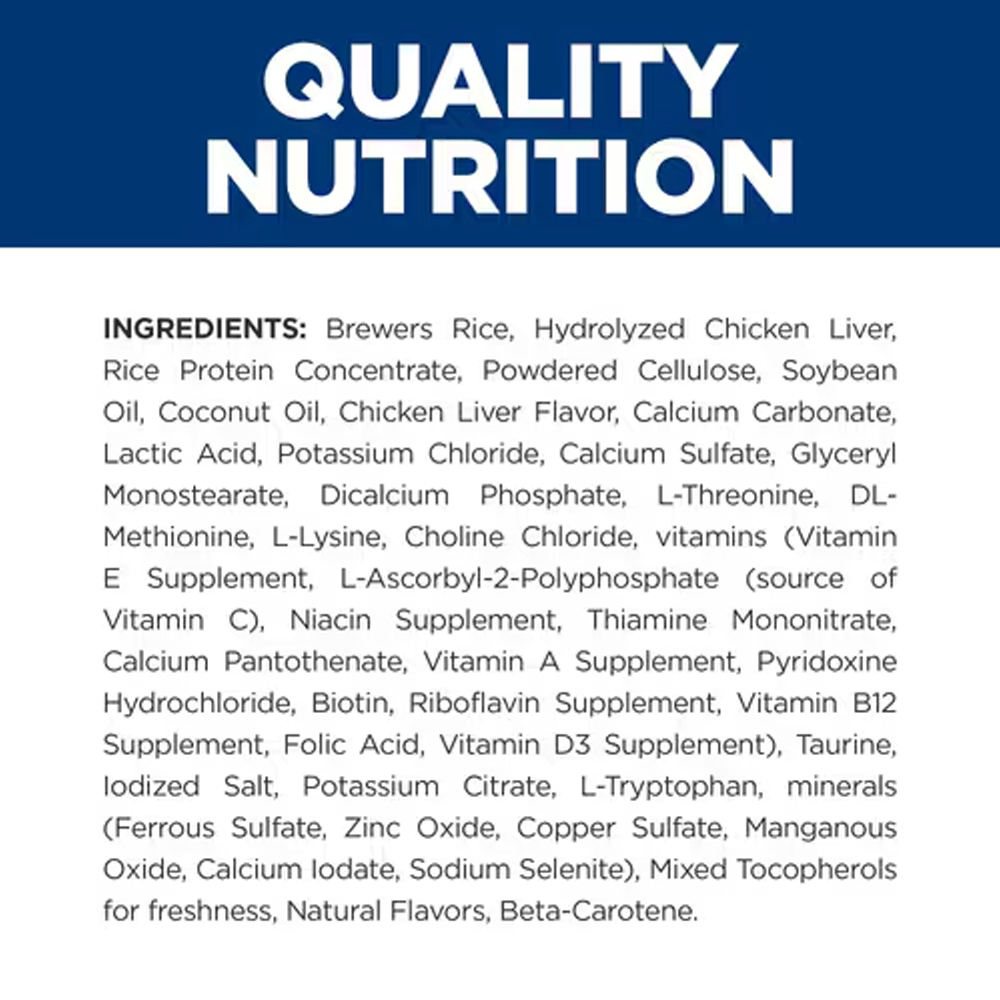 Hill's Prescription Diet z/d Food Sensitivities Original Flavour Dry Cat Food