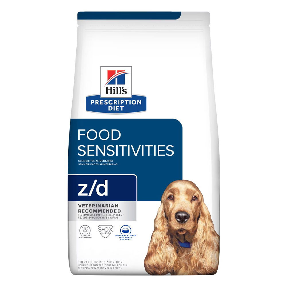 Hill's Prescription Diet Z/D Food Sensitivities Original Flavour Dry Dog Food  3.6 Kg