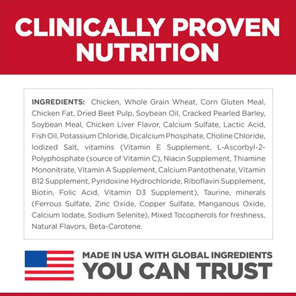 Hill's Science Diet Adult 1-6 Chicken Recipe Dry Cat Food