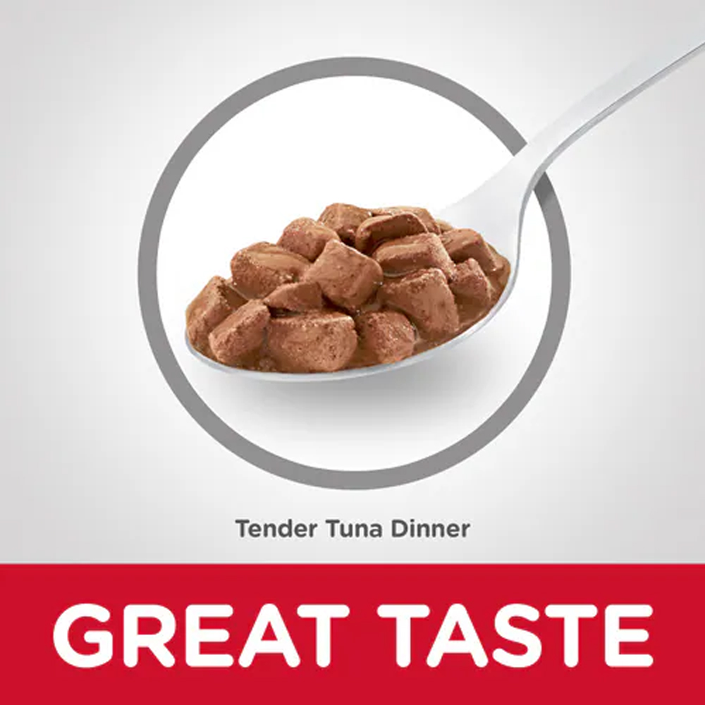 Hill's Science Diet Adult 1-6 Tender Tuna Dinner Wet Cat Food 156gm