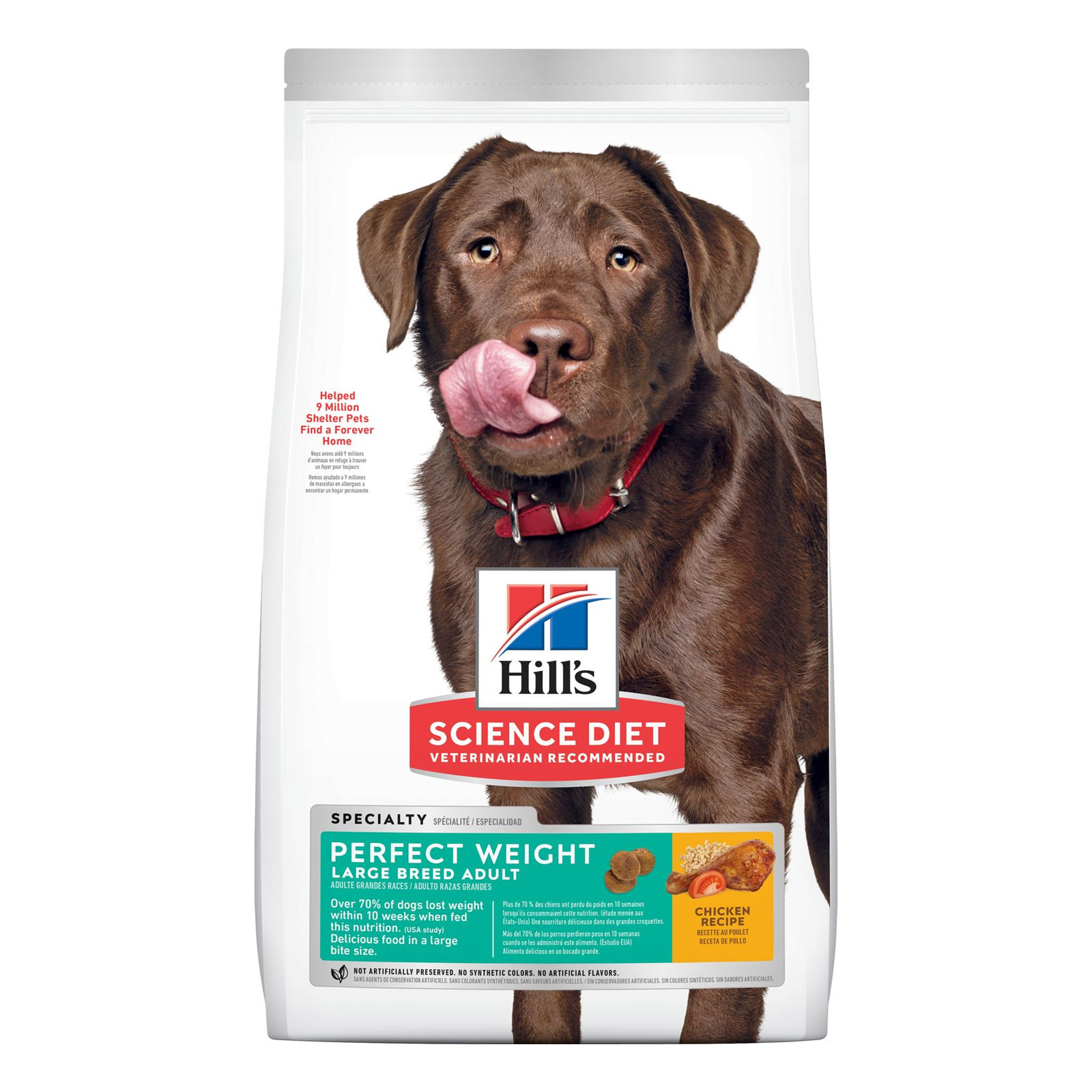 Hill's Science Diet Perfect Weight Large Breed Adult Chicken Recipe Dry Dog Food