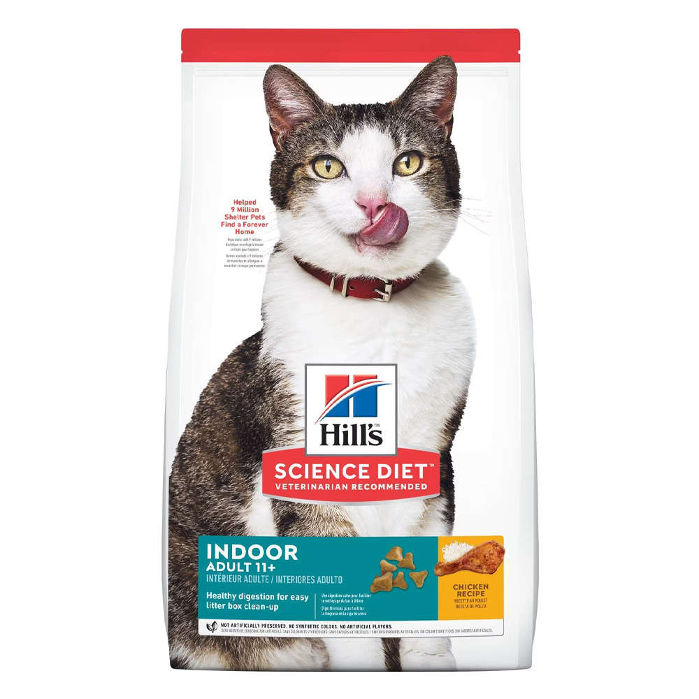Hill's Science Diet Indoor Adult 11+ Chicken Recipe Dry Cat Food
