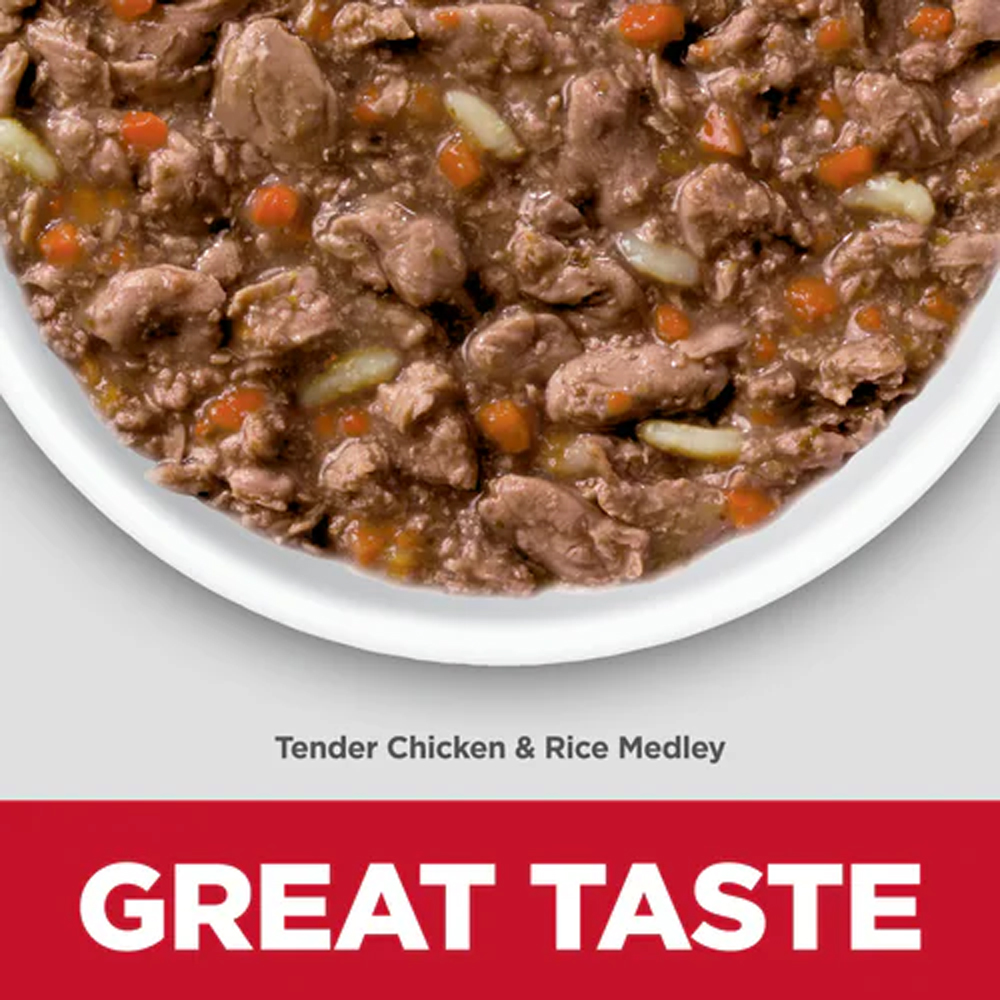 Hill's Science Diet Kitten Healthy Cuisine Tender Chicken & Rice Medley Wet Cat Food 79gm