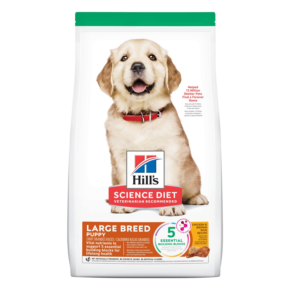 Hill's Science Diet Large Breed Puppy Chicken & Brown Rice Recipe Dry Dog Food