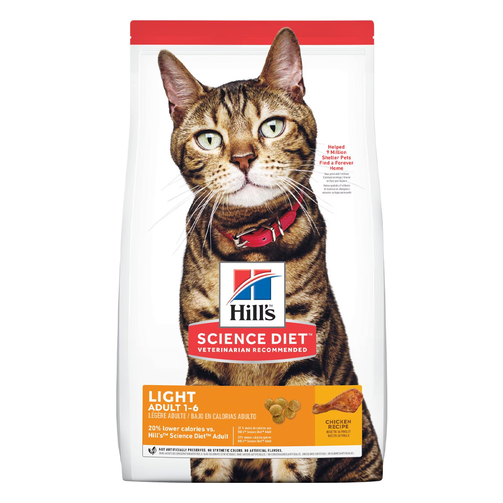 Hill's Science Diet Light Adult 1-6 Chicken Recipe Dry Cat Food