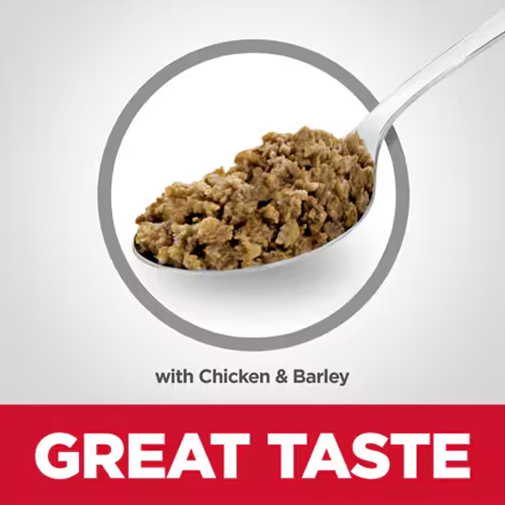 Hill's Science Diet Mature Adult 7+ with Chicken & Barley Wet Dog Food 370gm