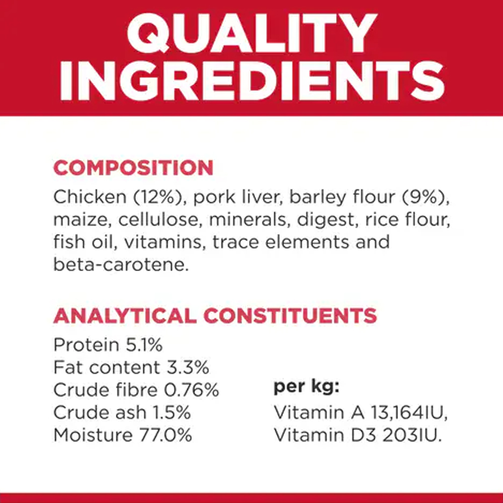 Hill's Science Diet Mature Adult 7+ with Chicken & Barley Wet Dog Food 370gm