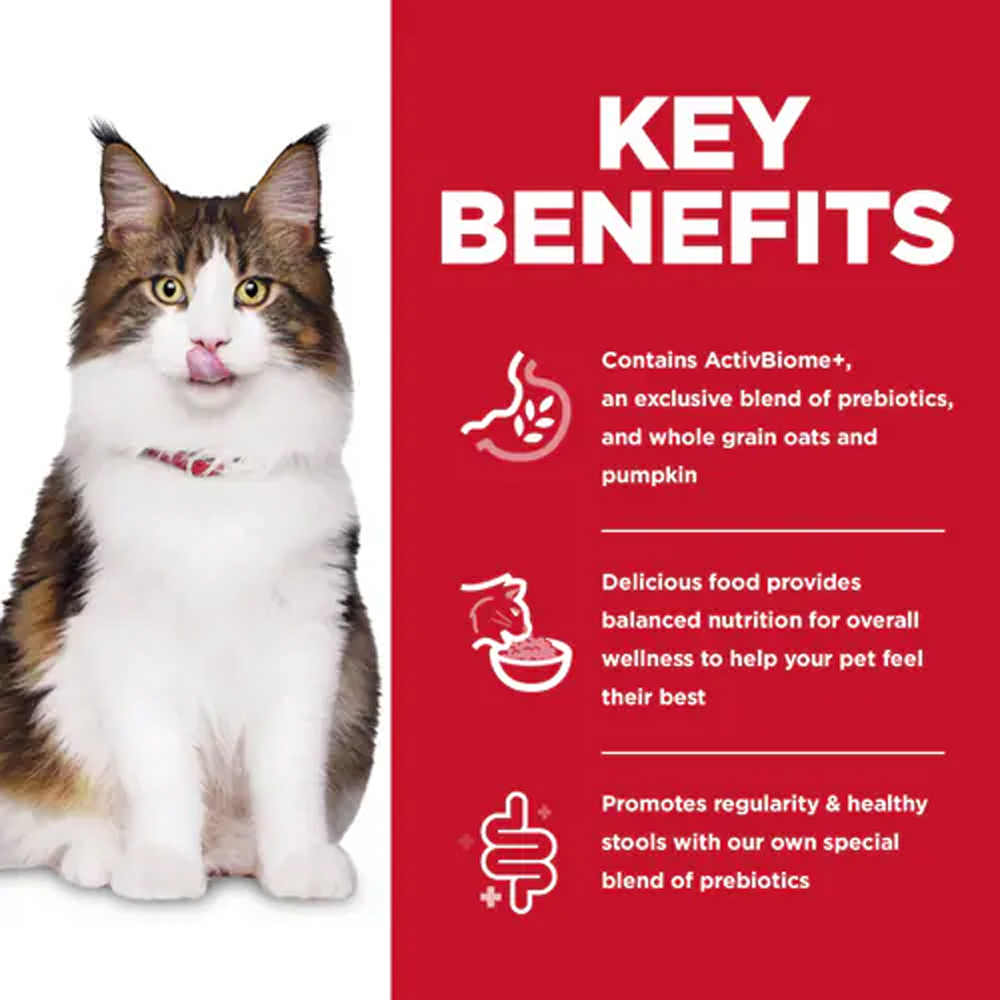 Hill's Science Diet Perfect Digestion Adult 1-6 Chicken, Barley & Whole Oats Recipe Dry Cat Food