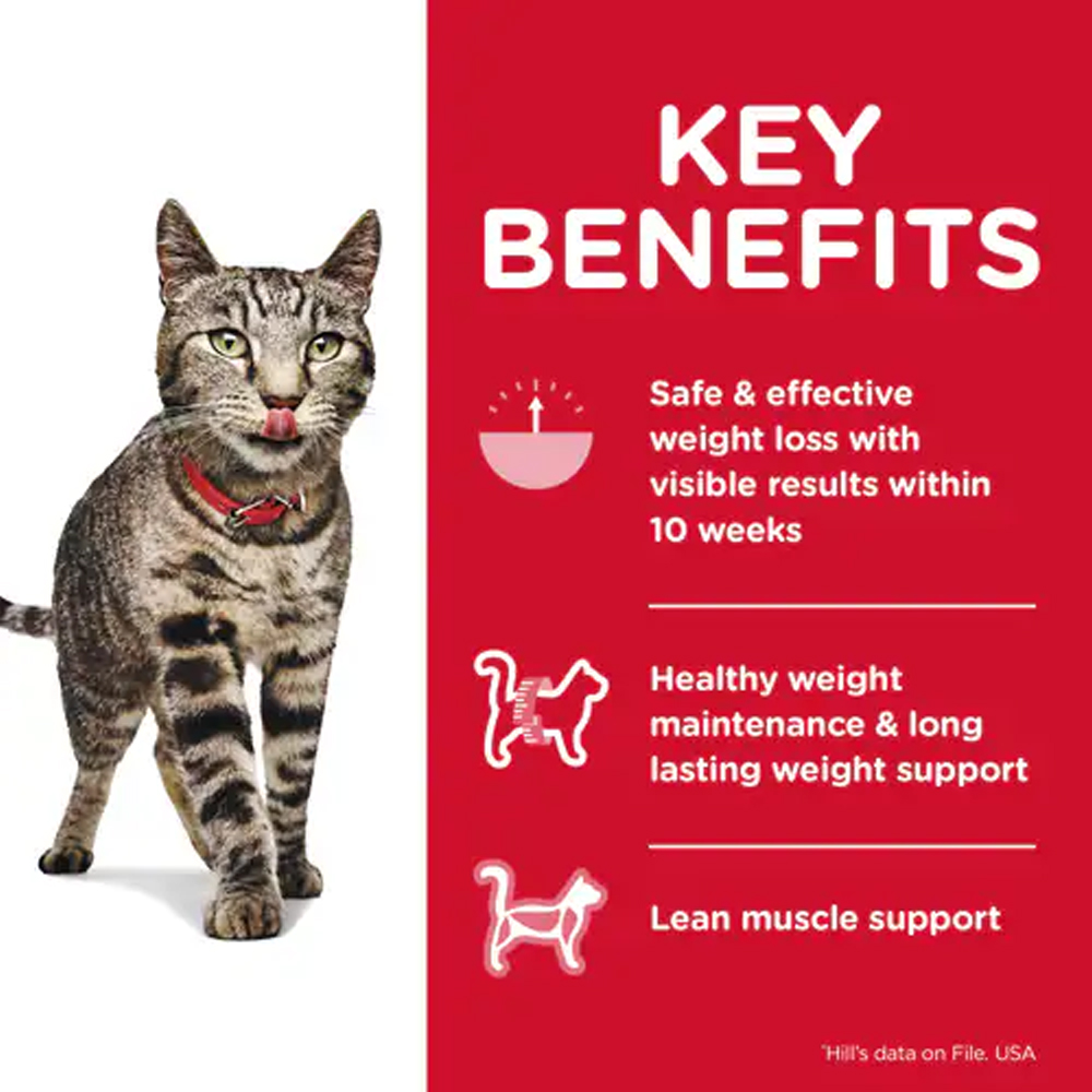 Hill's Science Diet Perfect Weight Adult 1+ with Chicken Wet Cat Food 85gm