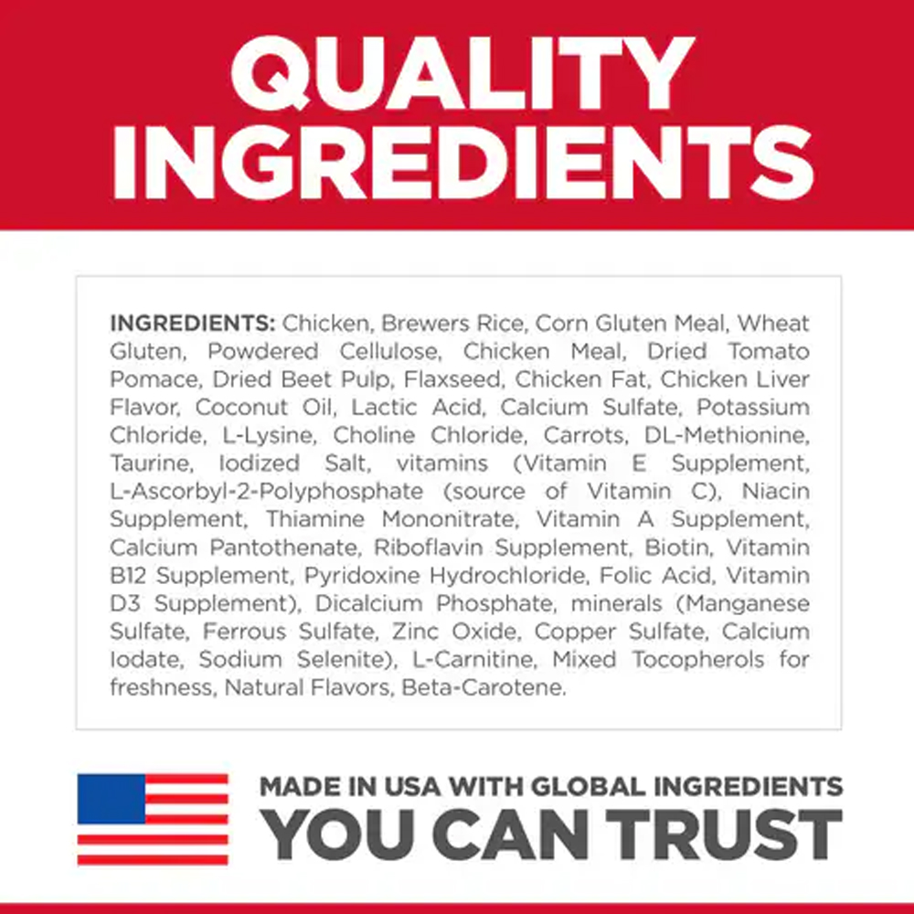 Hill's Science Diet Perfect Weight Adult Chicken Recipe Dry Cat Food