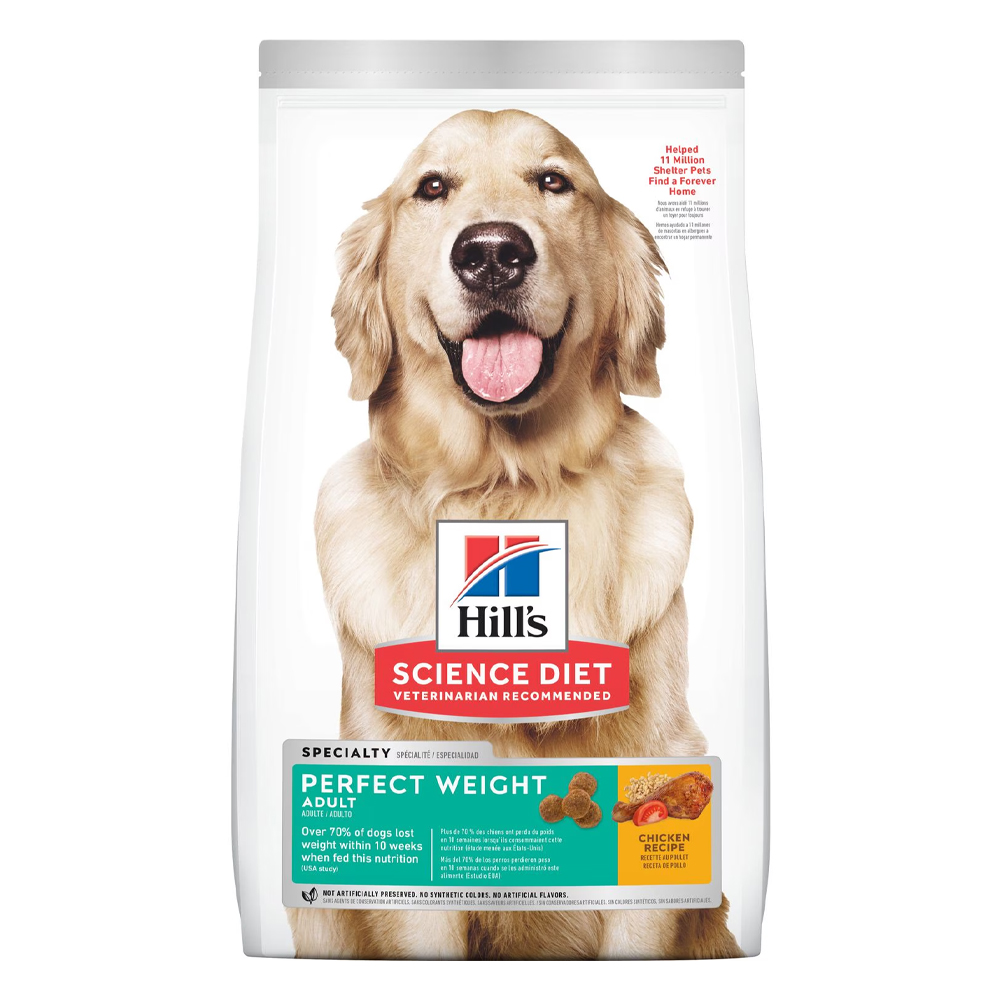 Hill's Science Diet Perfect Weight Adult Chicken Recipe Dry Dog Food