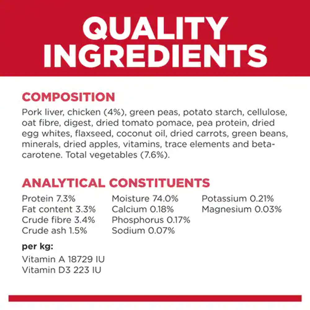 Hill's Science Diet Perfect Weight Adult with Chicken & Vegetables Wet Dog Food 363gm