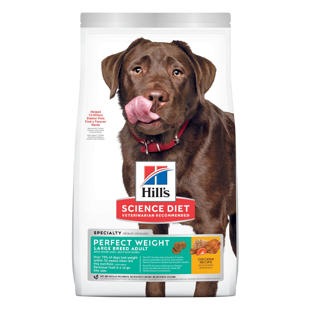 Hill's Science Diet Perfect Weight Large Breed Adult Chicken Recipe Dry Dog Food