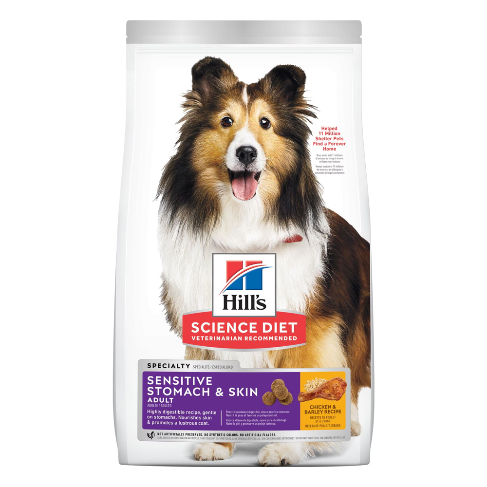 Hill's Science Diet Sensitive Stomach & Skin Adult Chicken & Barley Recipe Dry Dog Food