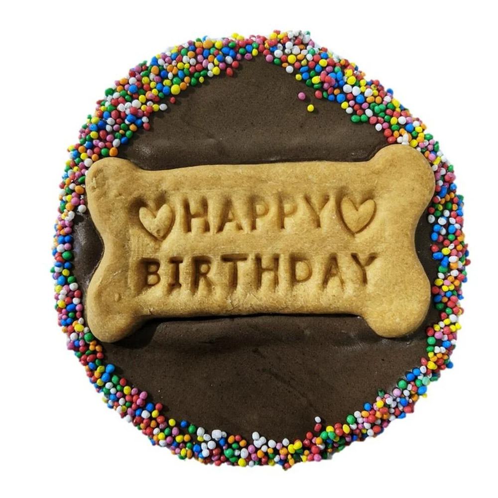 Huds And Toke Birthday Cake Cookie for Dogs