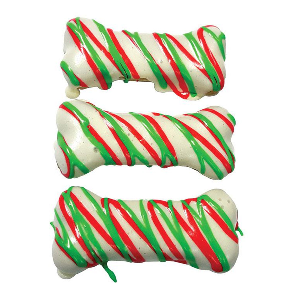 Huds And Toke White Christmas Bone Treats For Dogs  40 Pieces