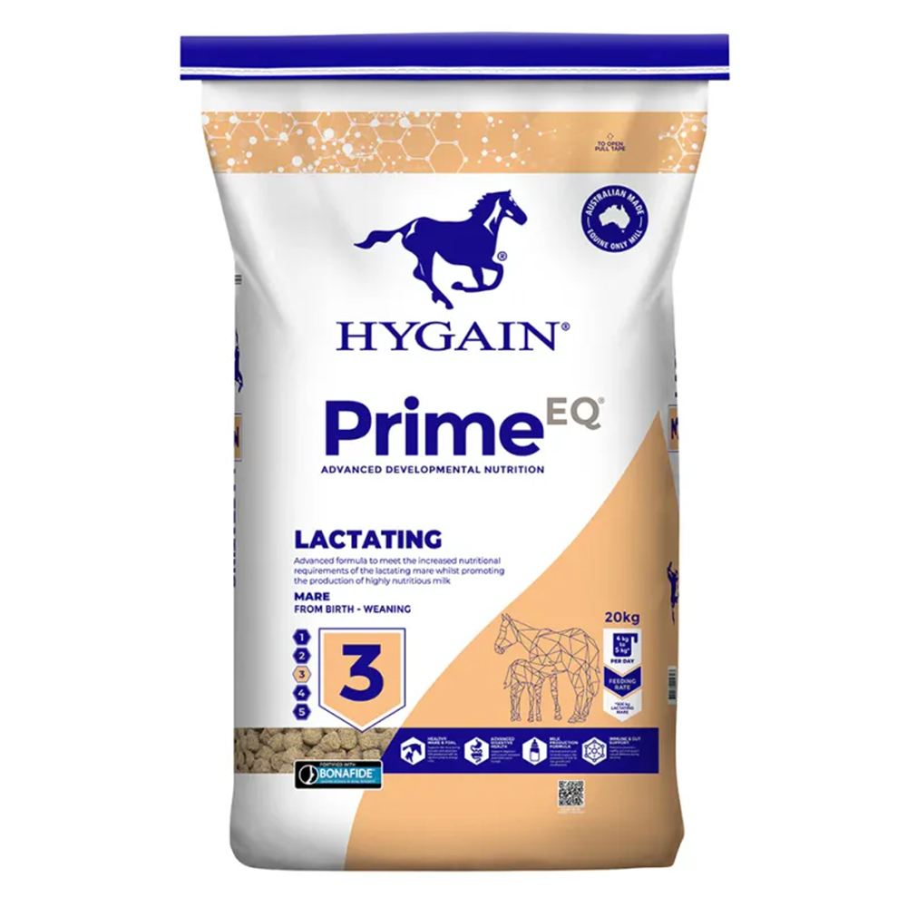 Hygain Prime EQ Stage 3 Lactating Feed for Horse for Pet Foods