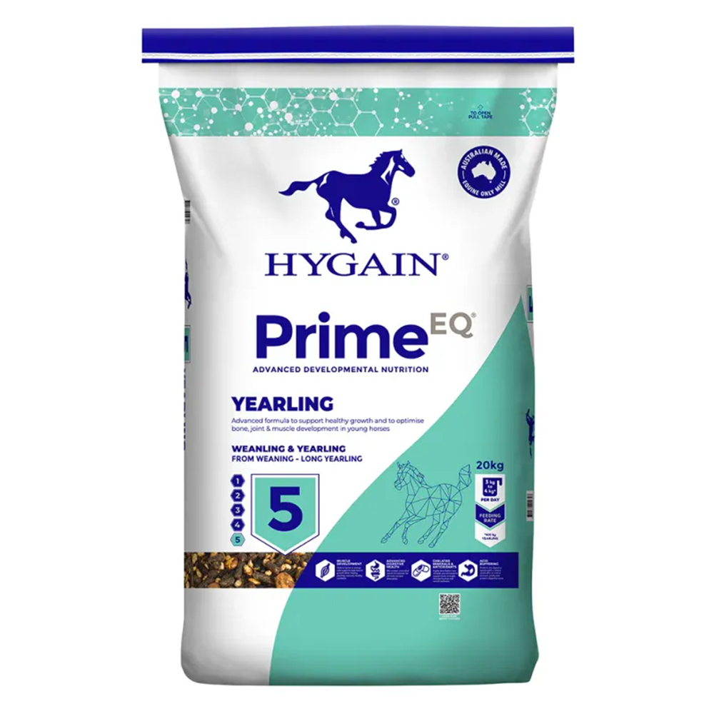 Hygain Prime EQ Stage 5 Yearling Feed for Horse for Pet Foods