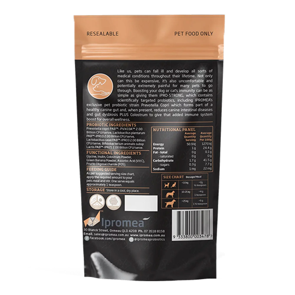 Ipromea iPRO-STRONG Pet Meal Topper for Dogs and Cats