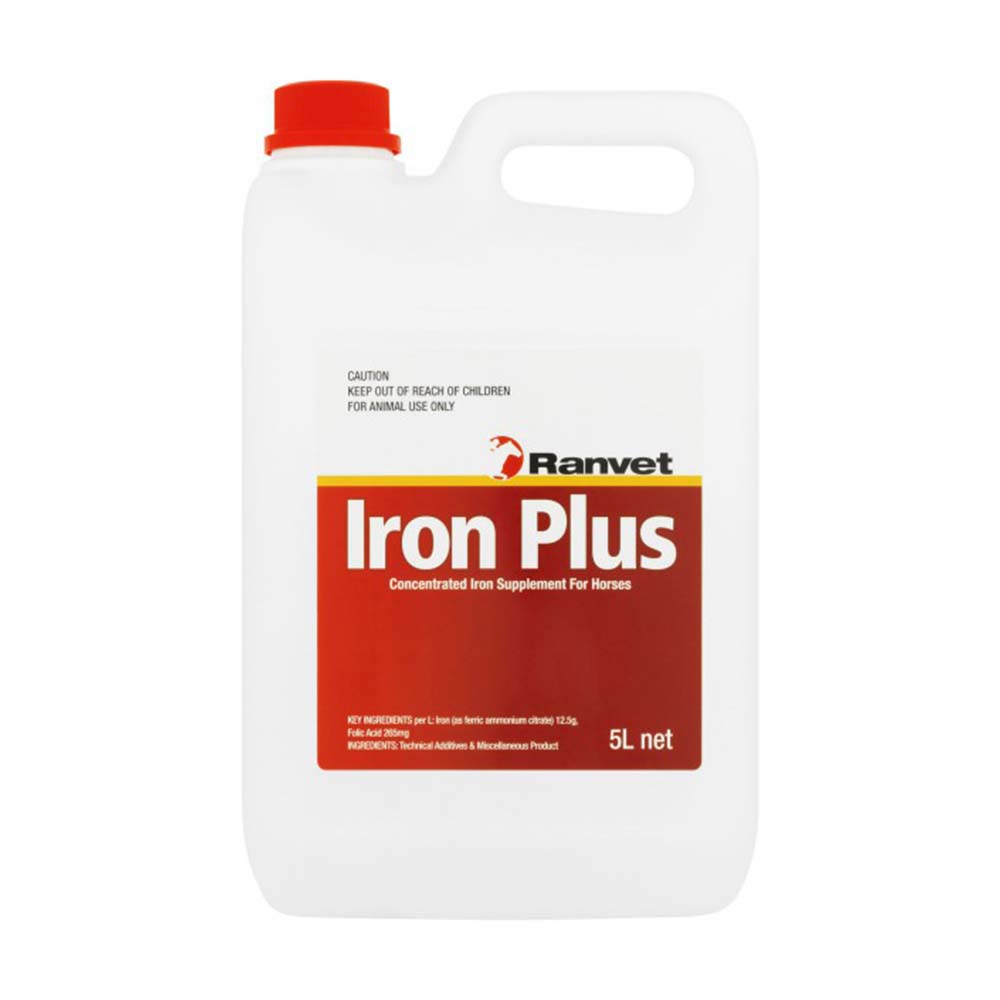 Ranvet Iron Plus for Horse Supplies