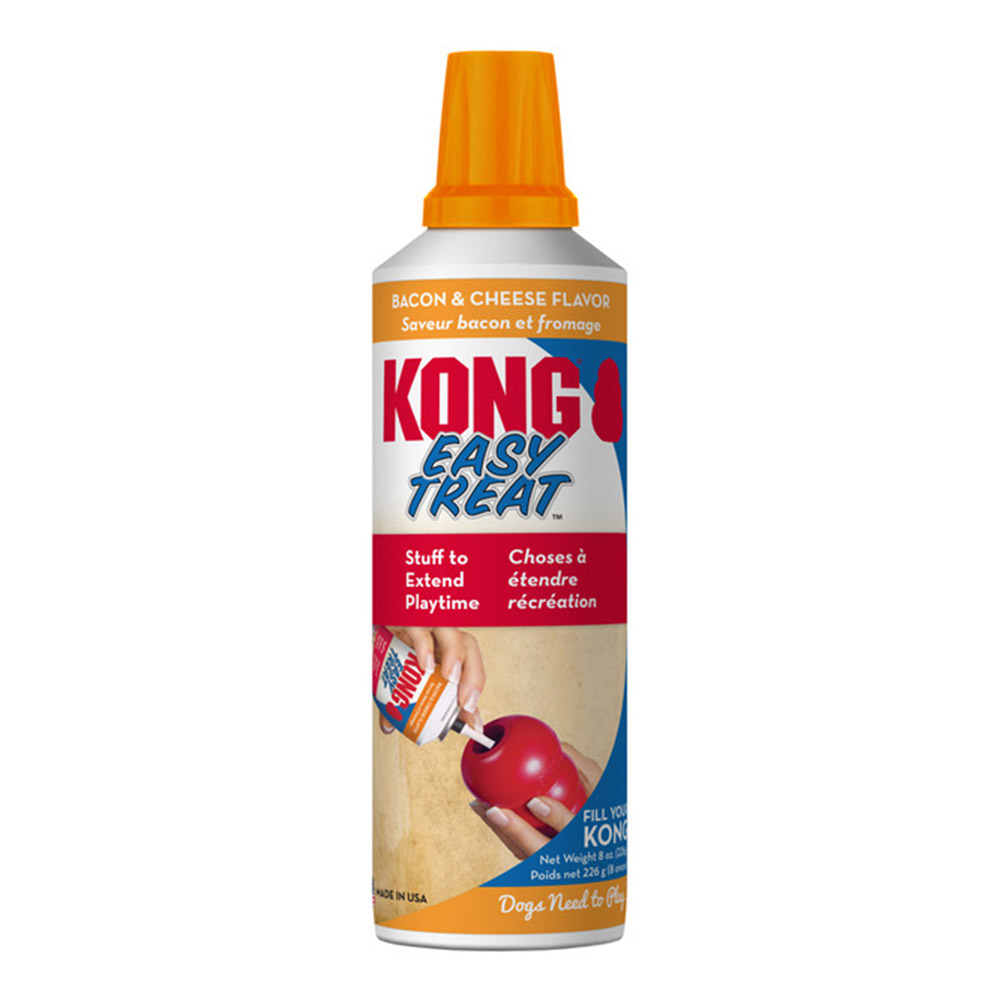 KONG Easy Treat Bacon and Cheese Recipe Paste for Dogs for Dog Supplies