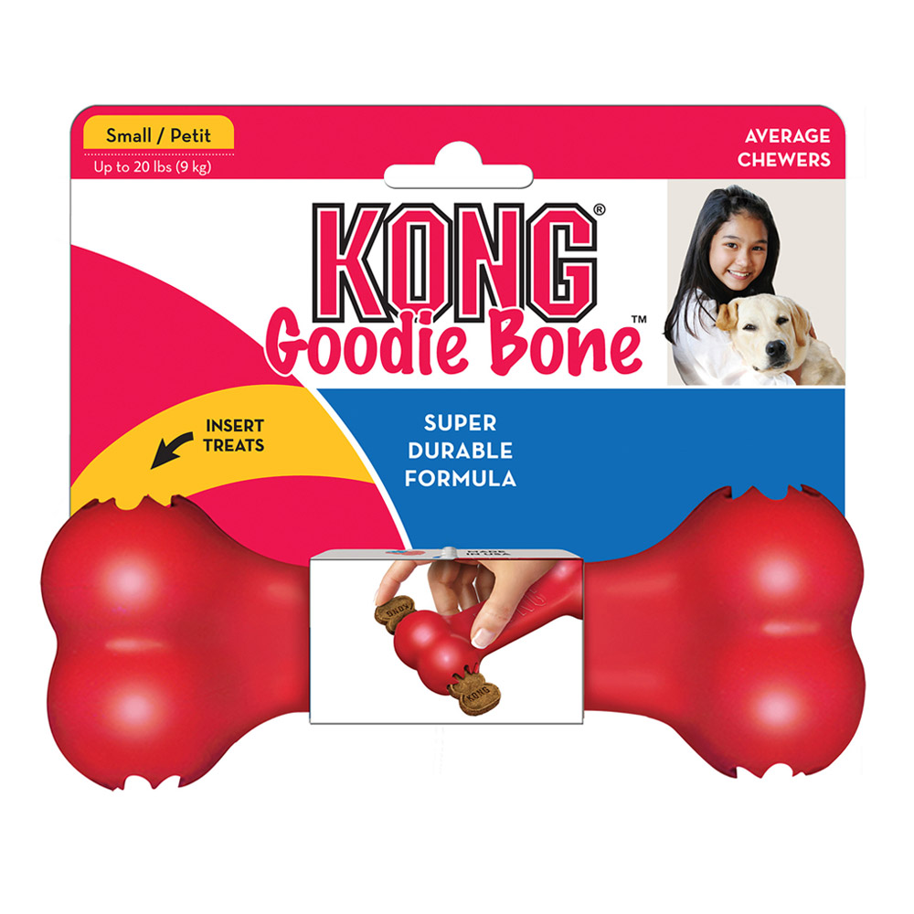 KONG Goodie Bone Rubber Toy for Dogs