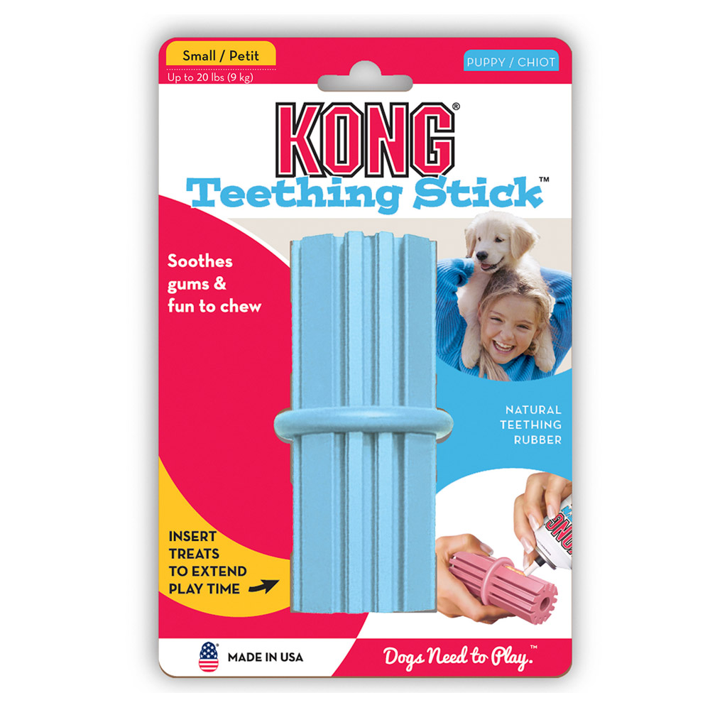 KONG Teething Dental Stick Puppy Toy for Dogs for Dog Supplies