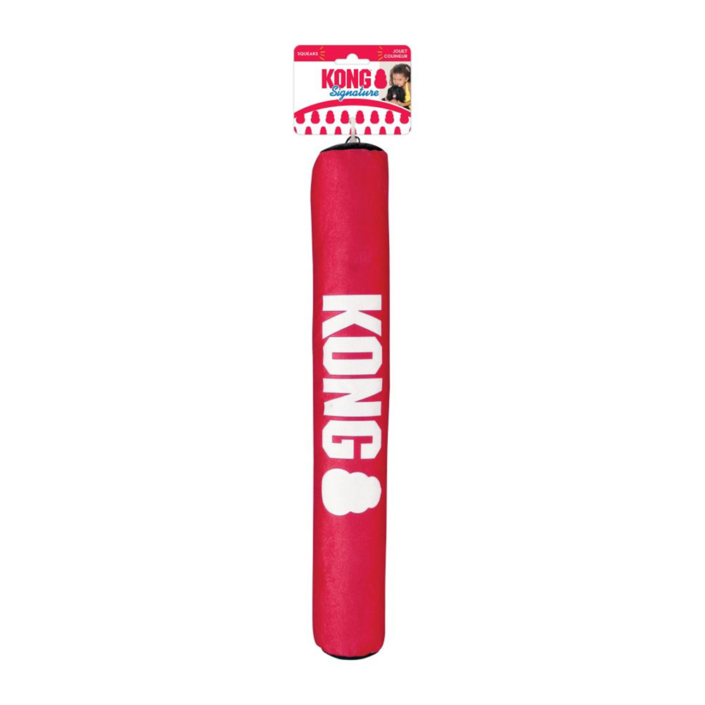 Kong Signature Crinkle Squeaker Fetch Toy For Dogs - Stick 1 X Medium