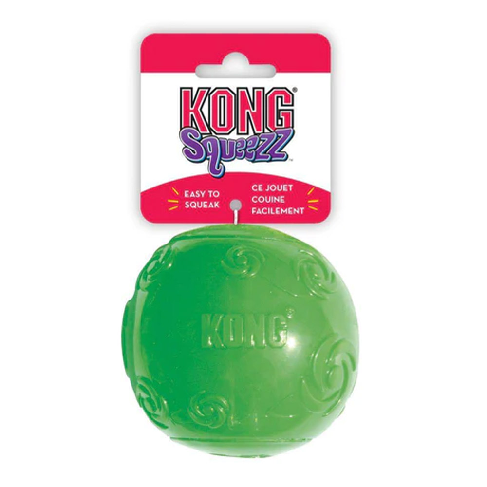 KONG Squeezz Squeaker Fetch Toy for Dogs for Dog Supplies