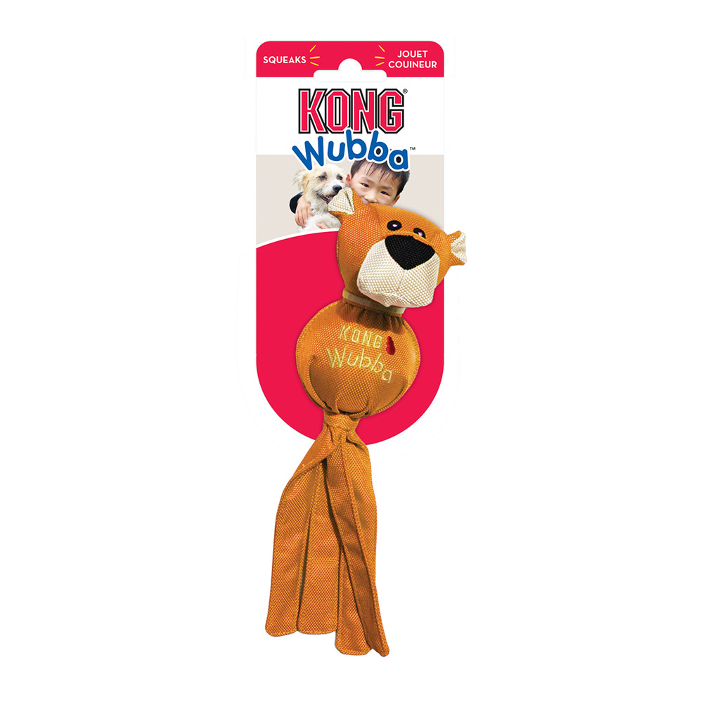 Kong Wubba Ballistic Friends Tug Toy For Dogs  1 X Medium