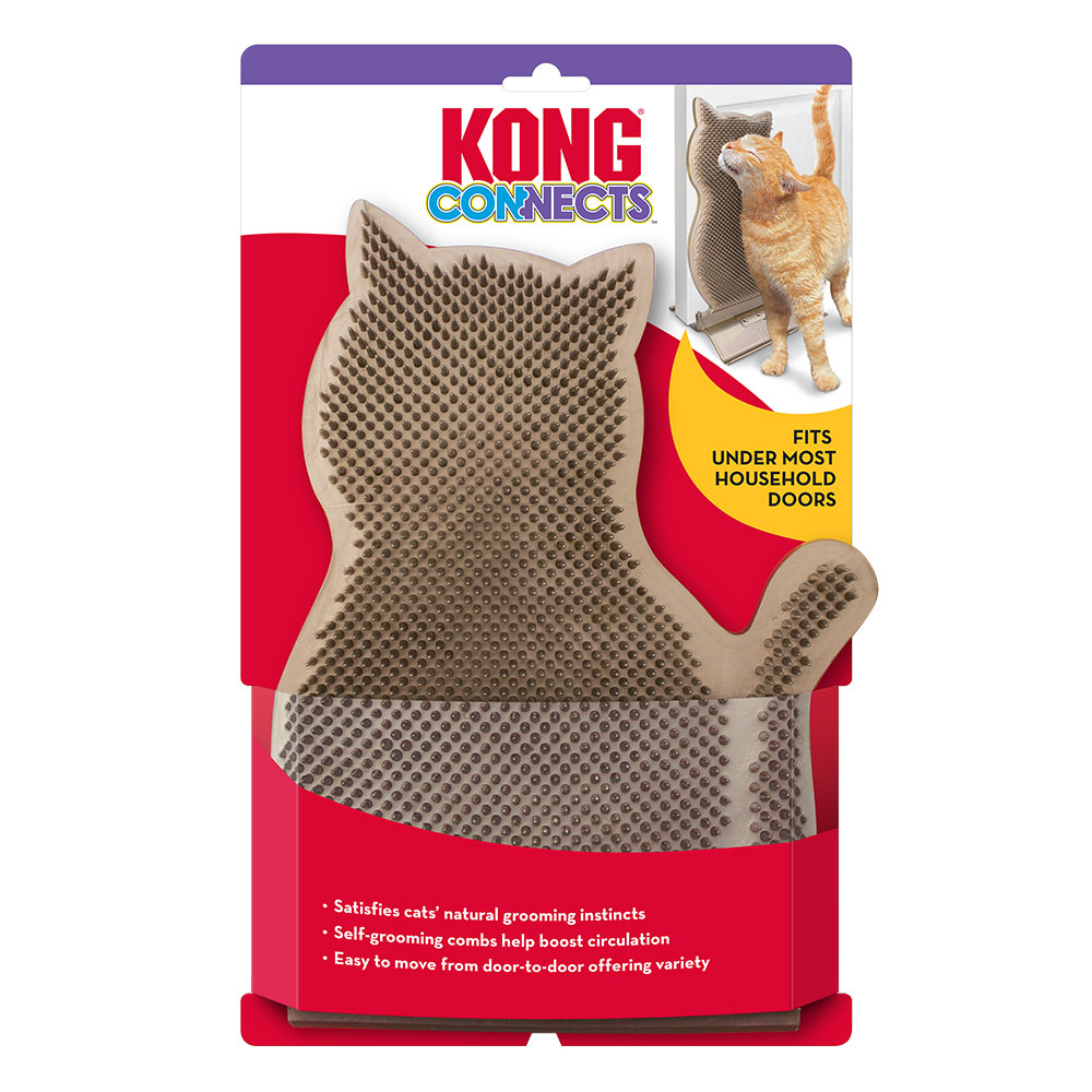 KONG Connects with Catnip Toy for Cats - Kitty Comber