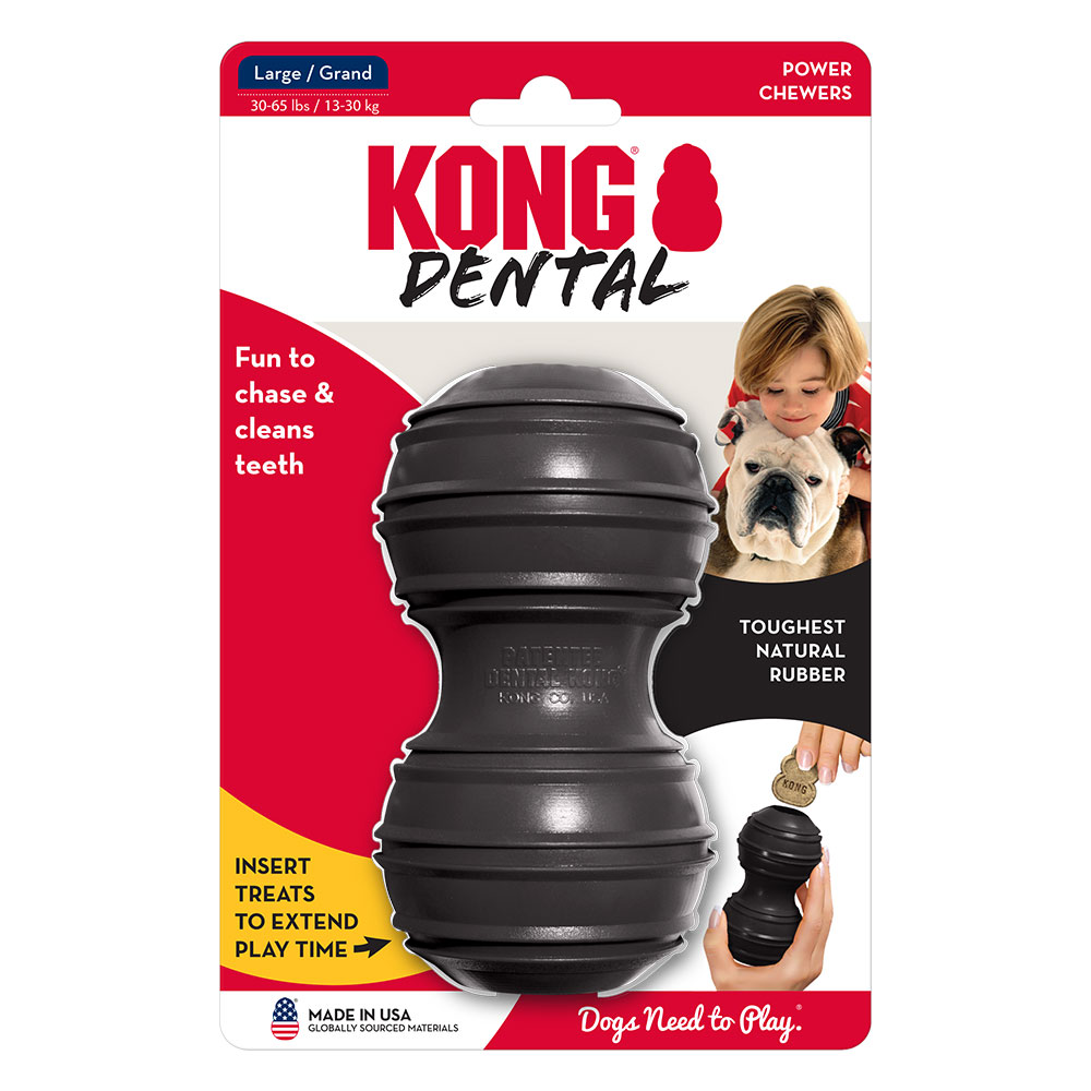 Kong Dental Rubber Toy For Dogs - Extreme 1 X Large
