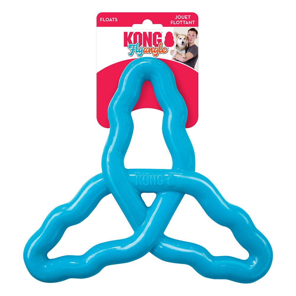Kong Flyangle Floating Toy For Dogs - Assorted Colors 1 X Large