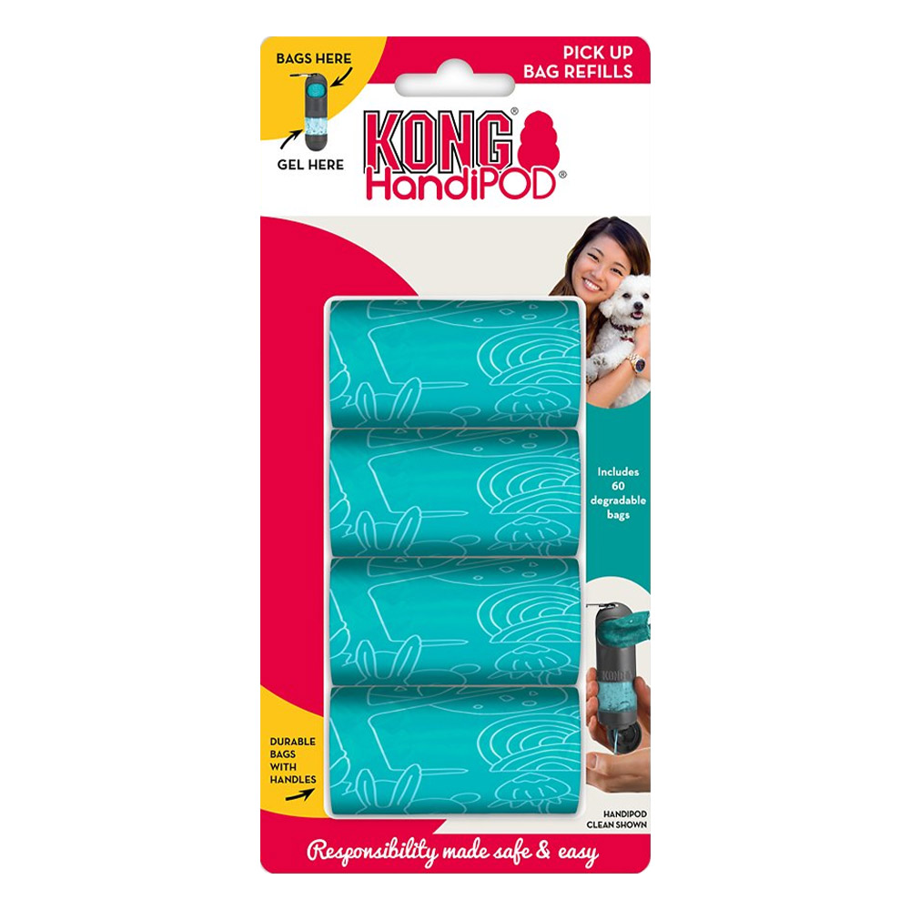 KONG HandIPOD Pick-Up Dog Poop Bag Refills