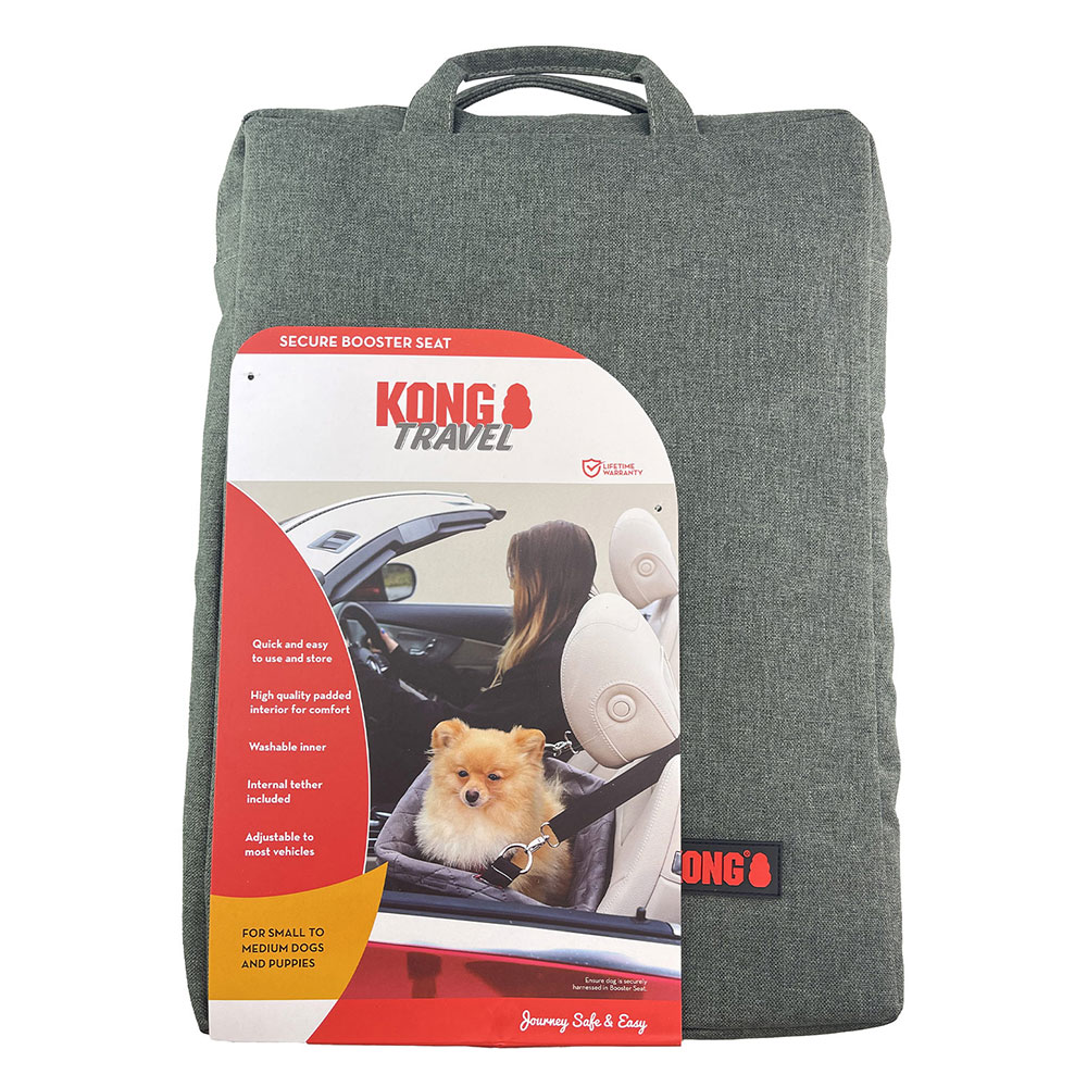 KONG Secure Booster Seat for Dogs for Dog Supplies