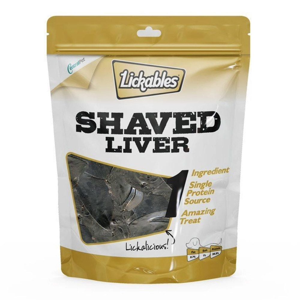 Lickables Shaved Liver for Dog Supplies