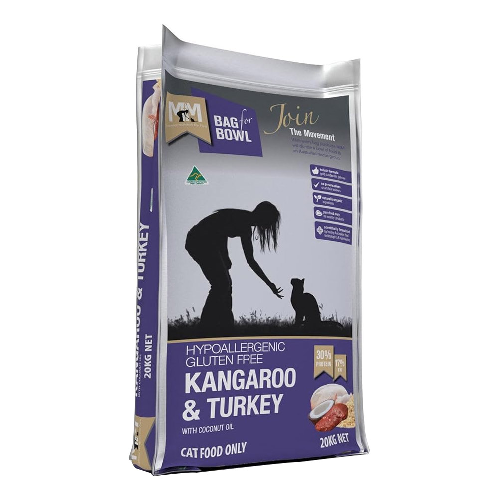 Meals for Meows (MFM) Kangaroo & Turkey with Coconut Oil Dry Cat Food