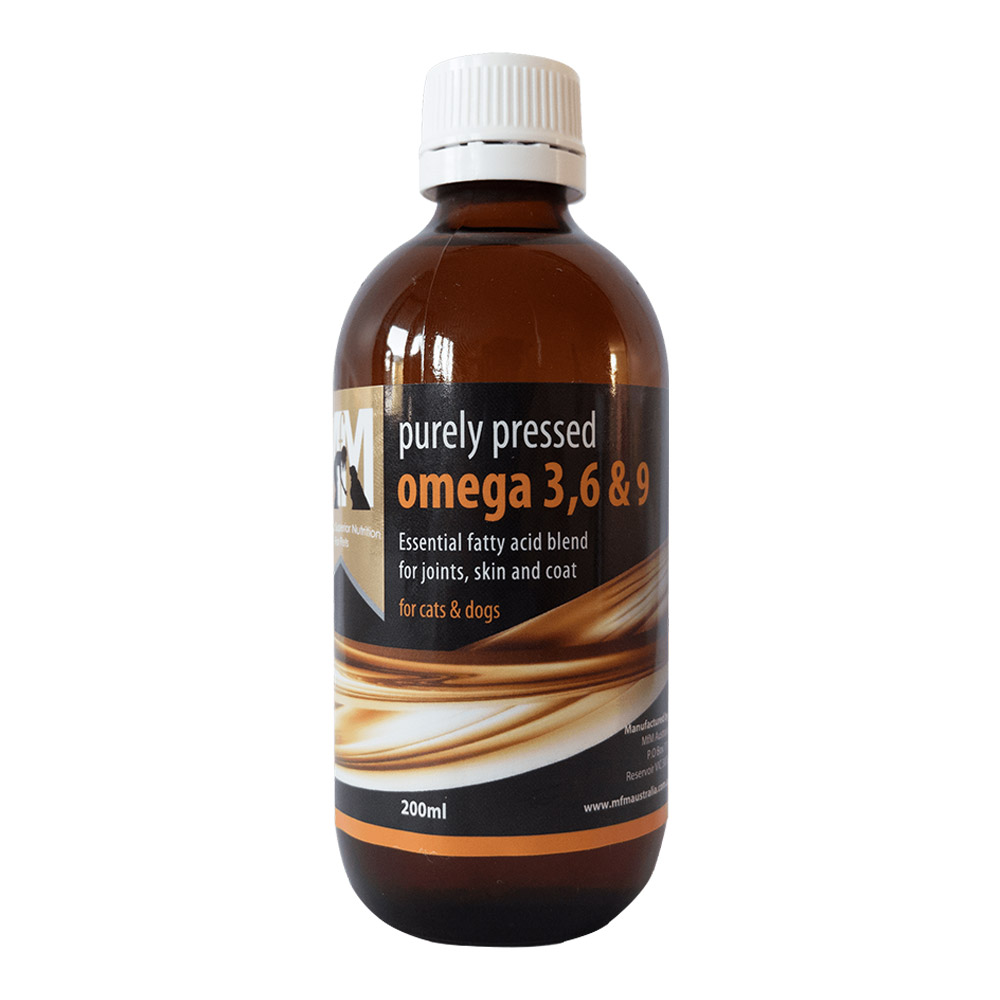 Meals for Mutts (MFM) Purely Pressed Omega 3,6 & 9 Oil for Dogs & Cats for Dog Supplies