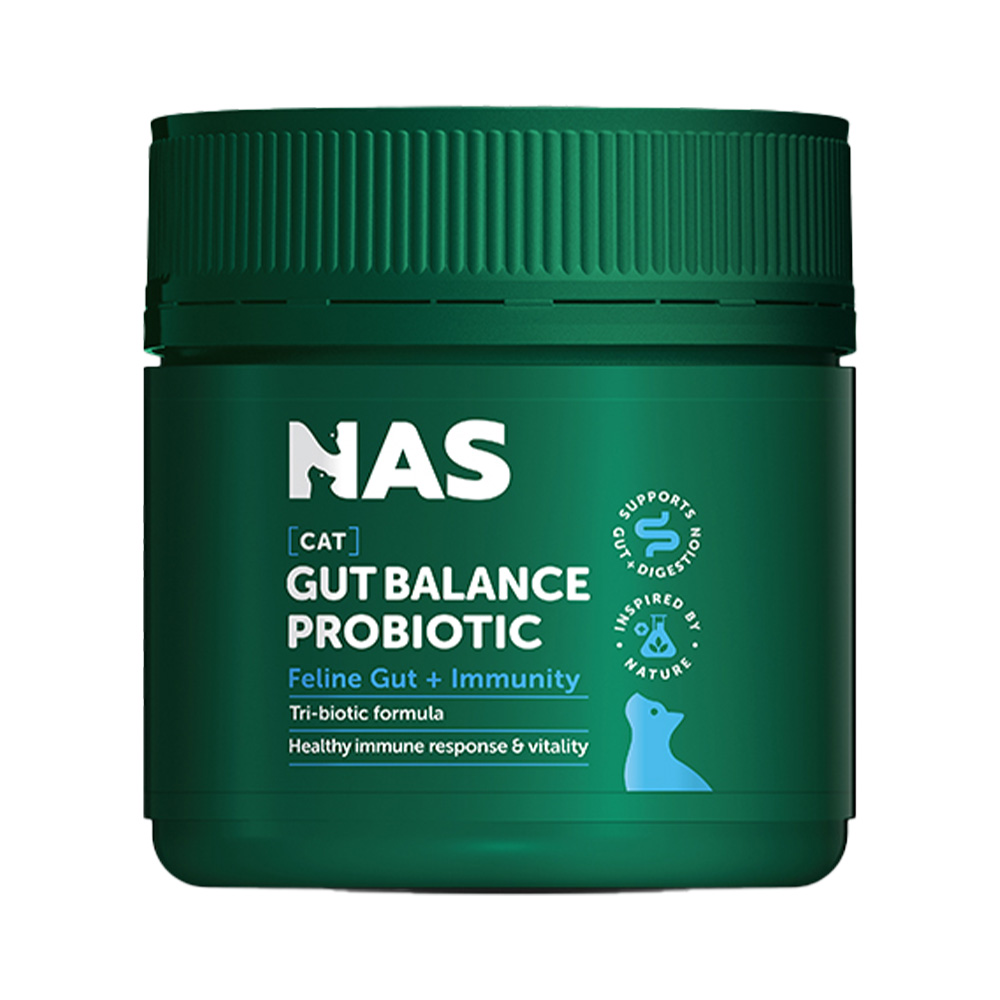 Natural Animal Solutions (NAS) Gut Balance Probiotic For Cats for Cat Supplies