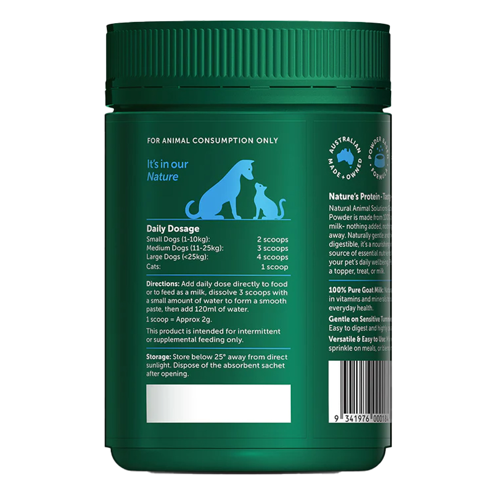 Natural Animal Solution Goat Milk Powder