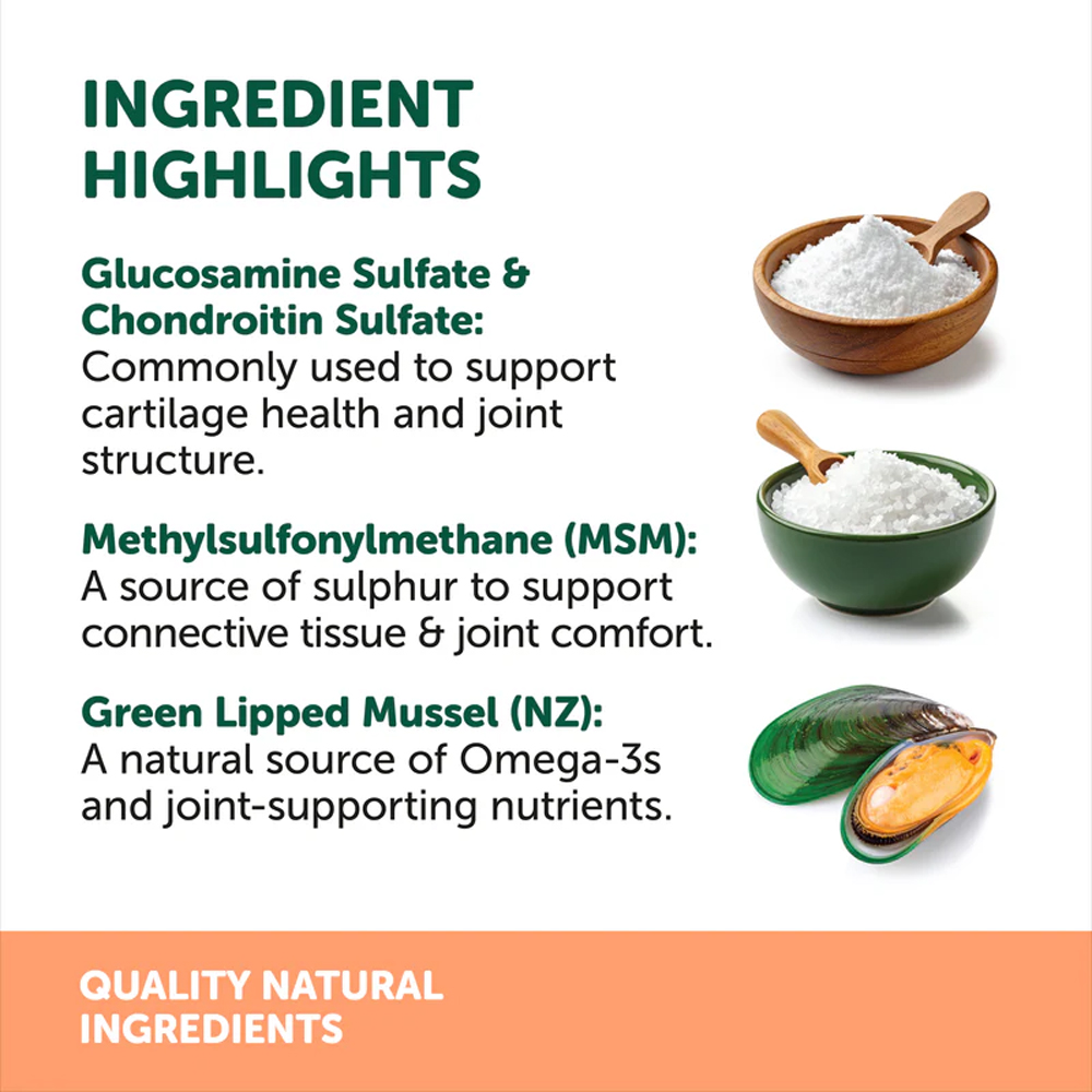 Natural Animal Solutions (NAS) Joint & Ligament Support Powder for Dogs and Cats