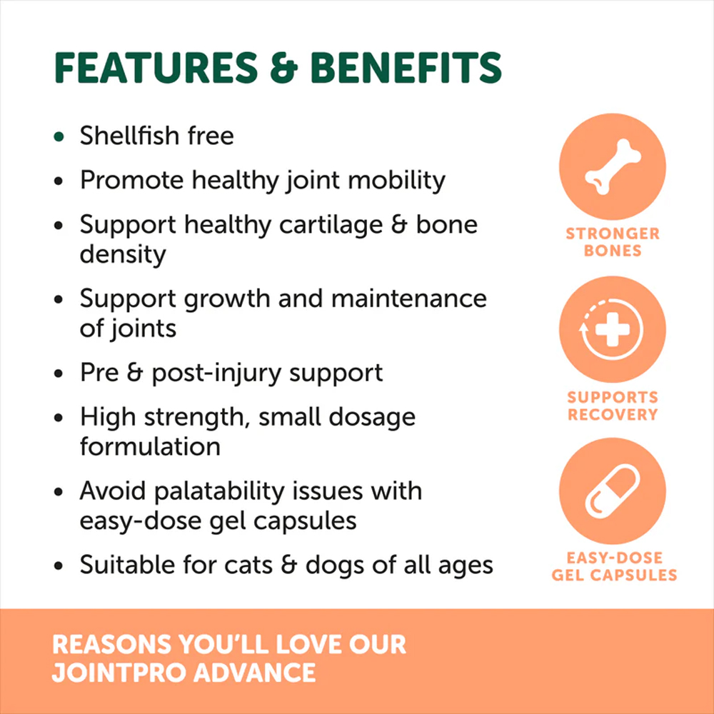 Natural Animal Solution JointPro Advance Cap's