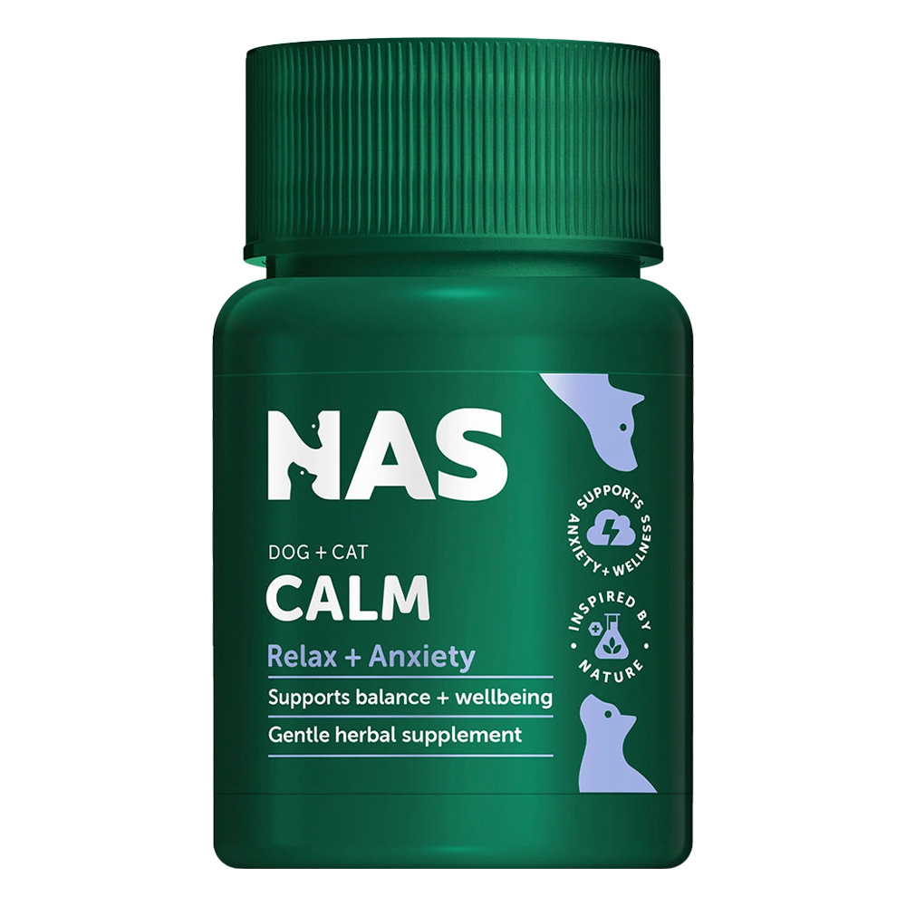 Natural Animal Solutions Calm Tablets for Dogs and Cats