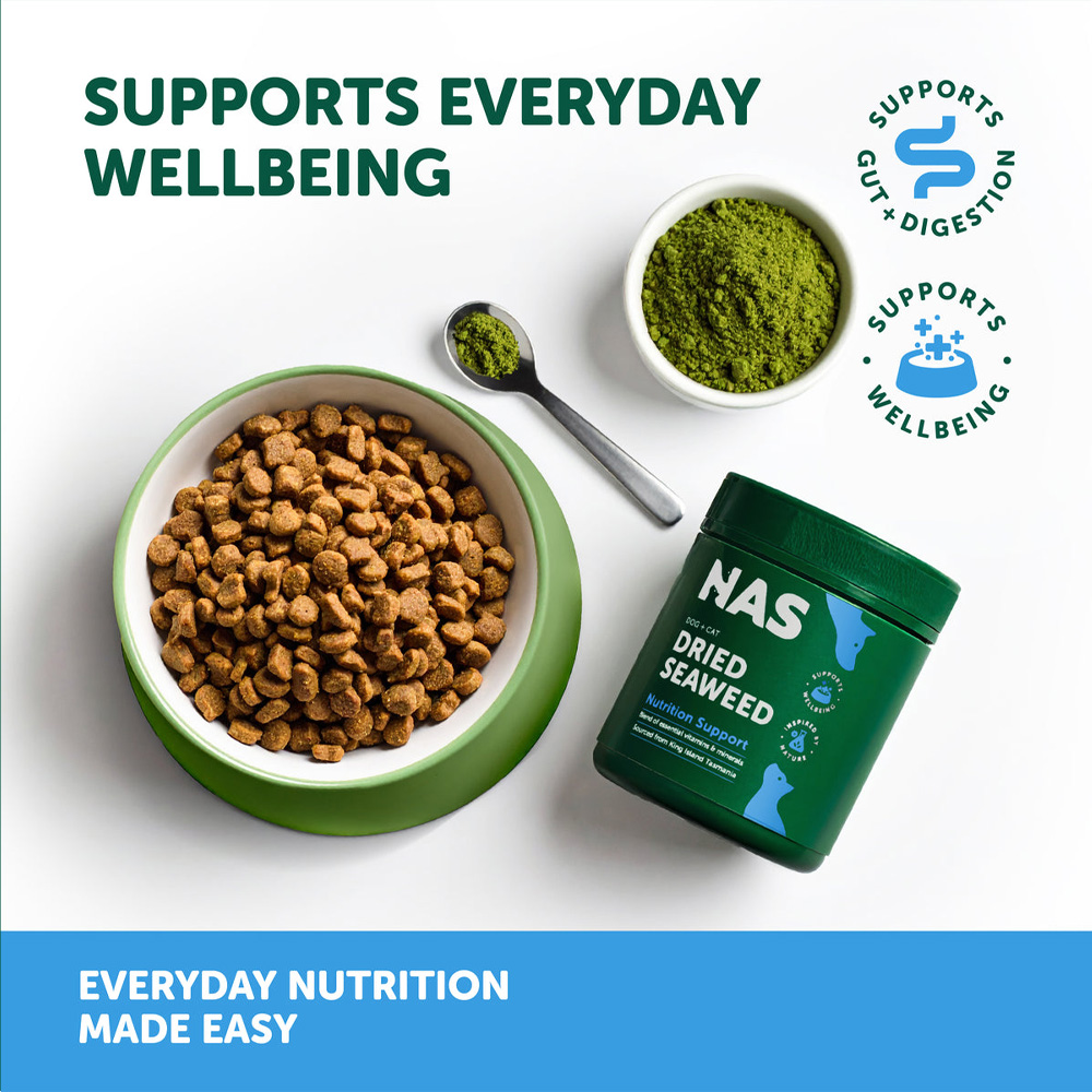 Natural Animal Solutions (NAS) Dried Seaweed for Dogs and Cats